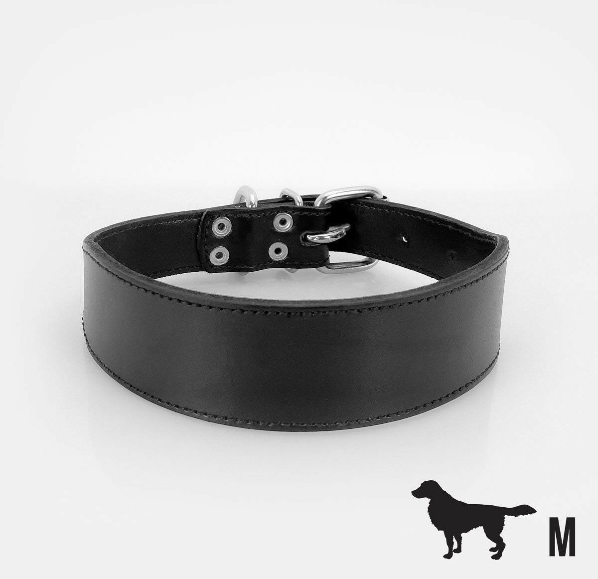 Personalized Laser Engraved Leather Dog Collar + Optional Matching Leash – CustomDesign.Shop
